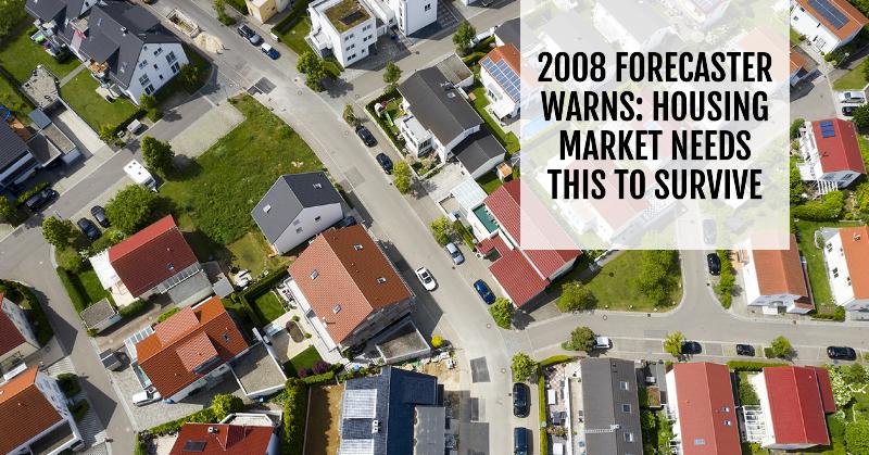 2008 Forecaster Warns: Housing Market 2024 Needs This to Survive