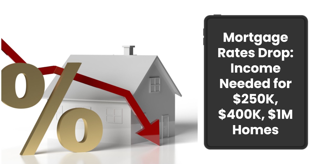 Mortgage Rates Drop: Can You Finally Afford a $400,000 Home?